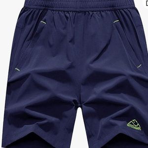Men's Quick Dry Hiking Shorts Lightweight Running Workout Gym Active Shorts XXXL